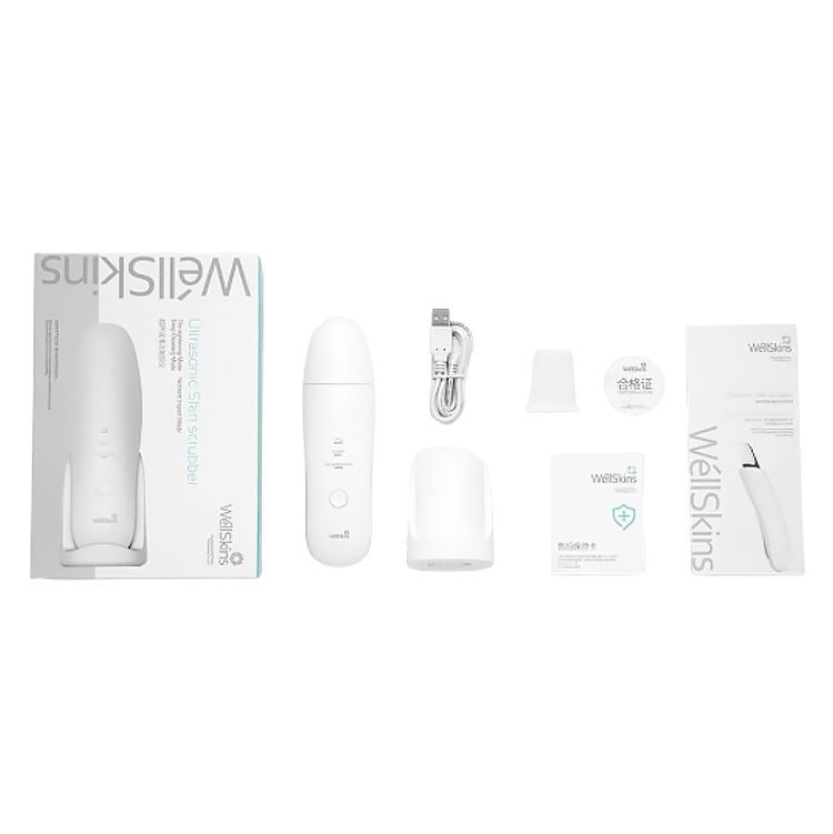 Аппарат для ультразвуковой чистки лица Xiaomi WellSkins Ultrasonic Skin Scrubber WX-CJ101 - фото 4