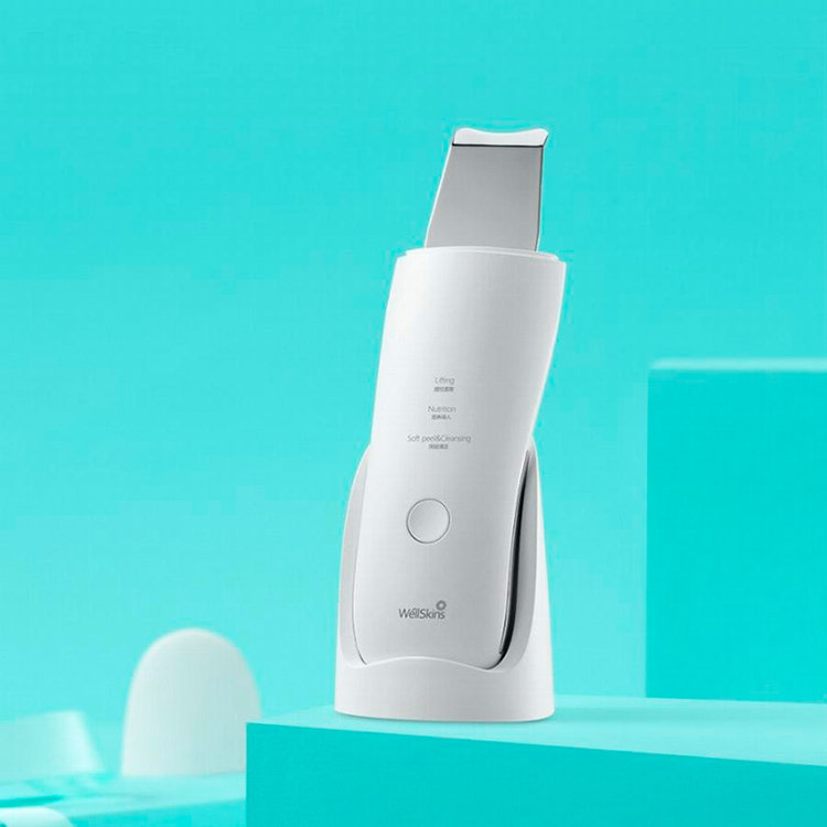 Аппарат для ультразвуковой чистки лица Xiaomi WellSkins Ultrasonic Skin Scrubber WX-CJ101 - фото 7