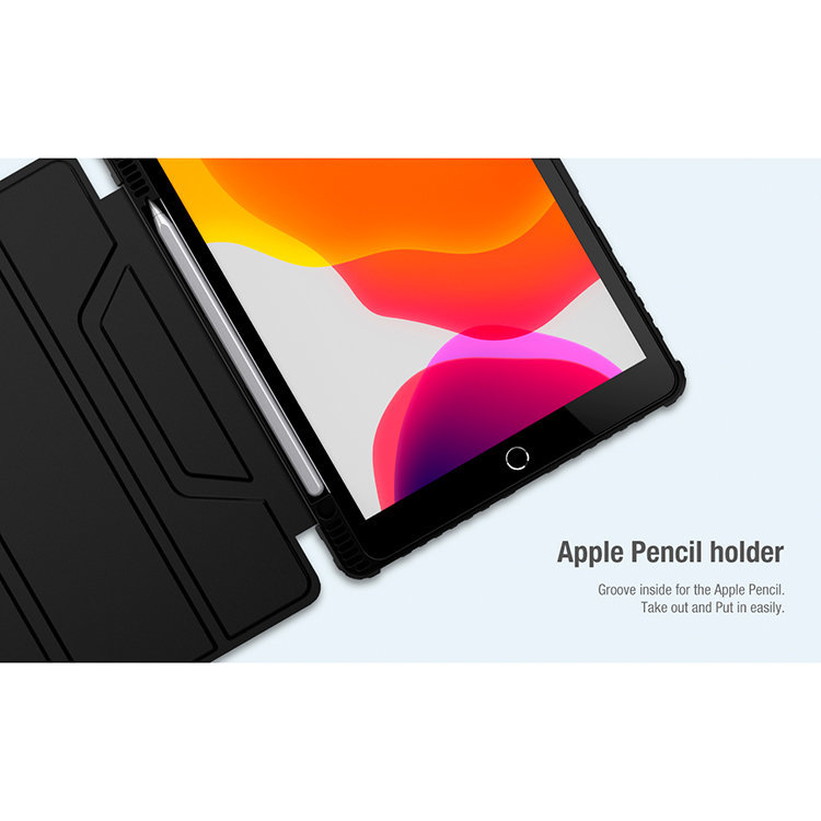 Чехол Nillkin Bumper Pro для Apple iPad 10.2 2019/2020 8th Generation Чёрный - фото 7