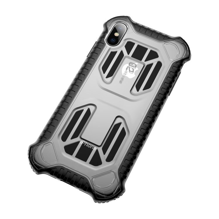 Чехол Baseus Cold front cooling Case для iPhone Xs Transparent WIAPIPH58-LF02 - фото 3