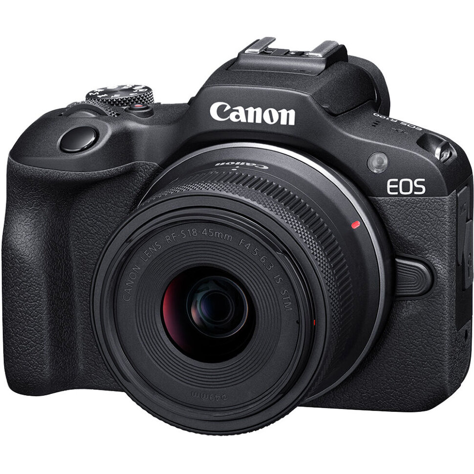 Беззеркальная камера Canon EOS R100 Kit (+ RF-S 18-45mm f/4.5-6.3 IS STM) 6052C012 - фото 5