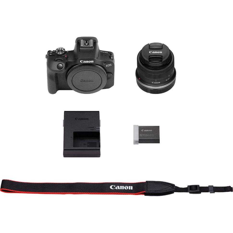 Беззеркальная камера Canon EOS R100 Kit (+ RF-S 18-45mm f/4.5-6.3 IS STM) 6052C012 - фото 6