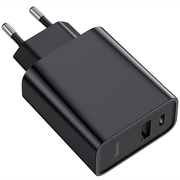 Сетевой адаптер Baseus Speed PPS Quick charger C+U 30Вт Чёрный CCFS-C01 - фото 5