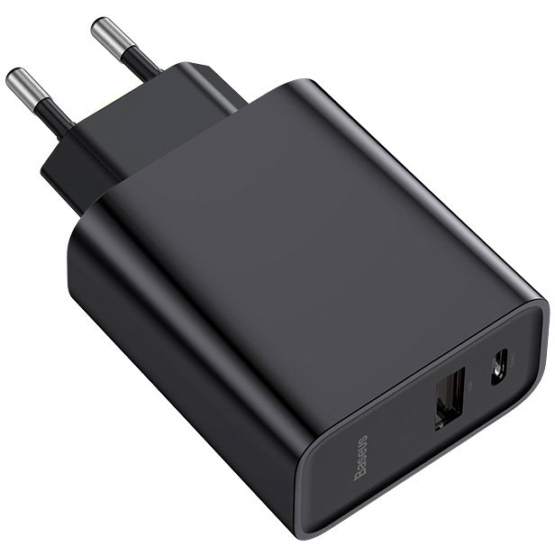 Сетевой адаптер Baseus Speed PPS Quick charger C+U 30Вт Чёрный CCFS-C01 - фото 7