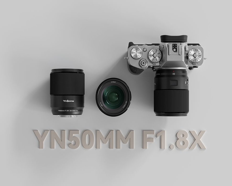 Объектив YongNuo YN50mm F1.8X DA DSM Pro X-mount