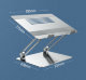 Подставка для ноутбука Nillkin ProDesk Adjustable Laptop Stand Серая - Изображение 150744