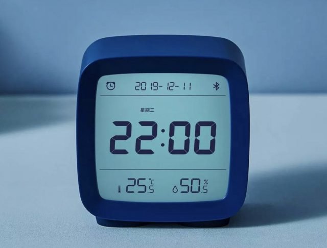 Умный будильник Xiaomi Qingping Bluetooth Alarm Clock Синий CGD1 - фото 5
