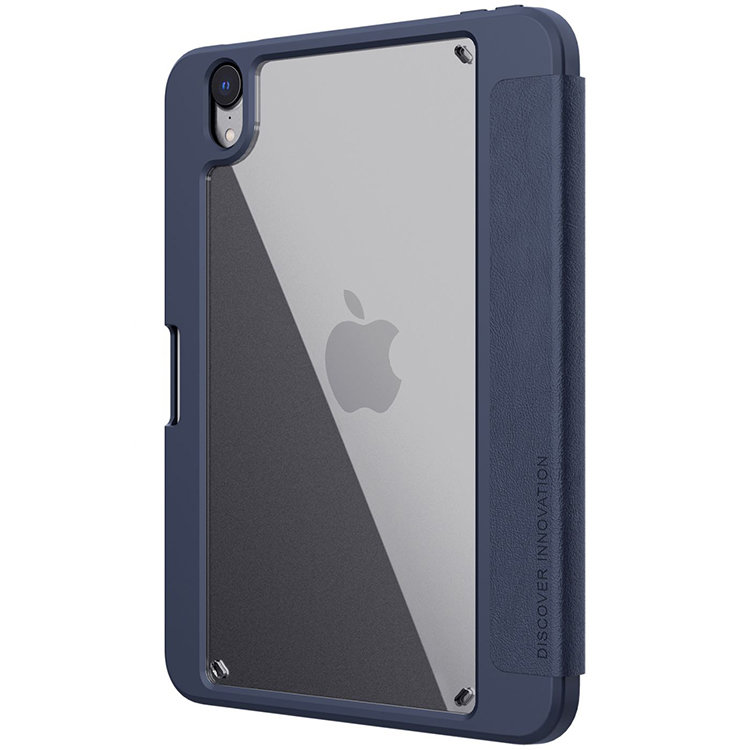 Чехол Nillkin Bevel для iPad Mini 6 2021 Синий Bevel Leather Case Apple iPad Mini 6 2021 Midnight Blue