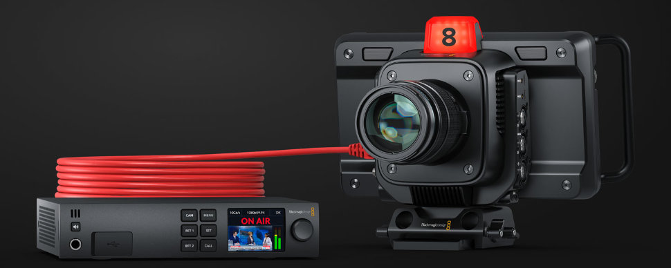 Кинокамера Blackmagic Studio Camera 4K Pro CINSTUDMFT/G24PDF - фото 3