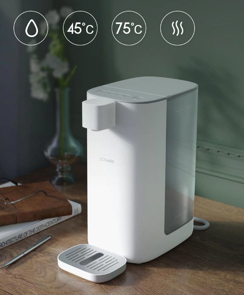 Умный термопот Xiaomi Scishare water heater 3.0L S2301 - фото 9
