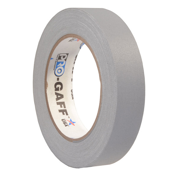 Gaffer tape матовый Pro Gaff 24мм Серый - фото 1
