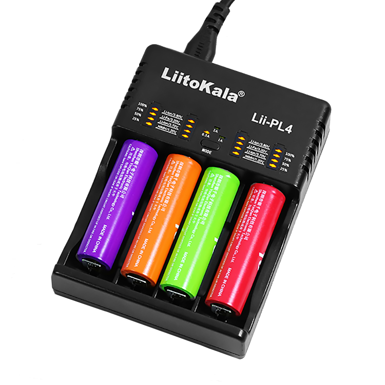 Зарядное устройство LiitoKala Lii-PL4 зарядное usb устройство с держателем для fitbit versa 3 sense серебристое