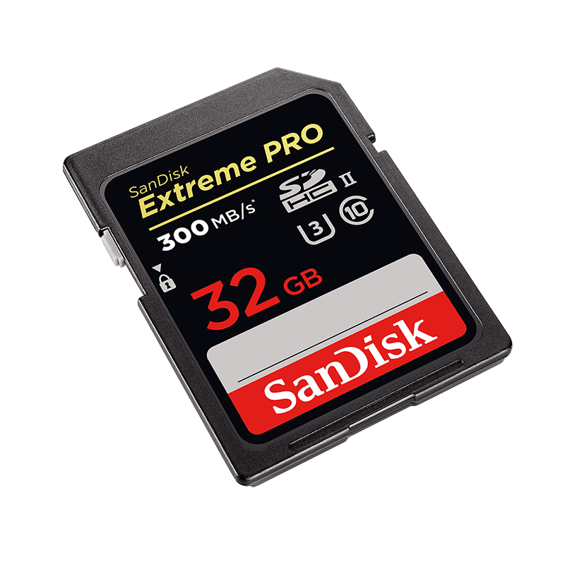 Карта памяти SanDisk Extreme Pro SDHC 32Gb UHS-II U3 SDSDXPK-032G-GN4IN - фото 1