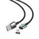 Кабель Baseus Zinc Magnetic Cable Kit (Lightning+Type-C+microUSB) 1м Чёрный - Изображение 106568