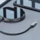 Хаб Baseus Circular Mirror (USB х4 + Type-C PD) Серый - Изображение 109555