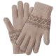 Перчатки для сенсорных экранов Friend Only Touch Screen Warm Velvet Gloves Бежевые - Изображение 110351