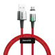 Кабель магнитный Baseus Zinc Magnetic micro USB 2.4A 1м Красный - Изображение 132980