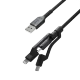 Кабель Nomad Universal 3 in 1 (Type-C/Micro USB/Lightning) 0.3м - Изображение 115894