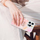 Чехол PQY Shell для iPhone 13 Pro Розовый мрамор - Изображение 173382