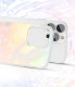 Чехол PQY Epoxy для iPhone 13 Pro Max Белый - Изображение 173803